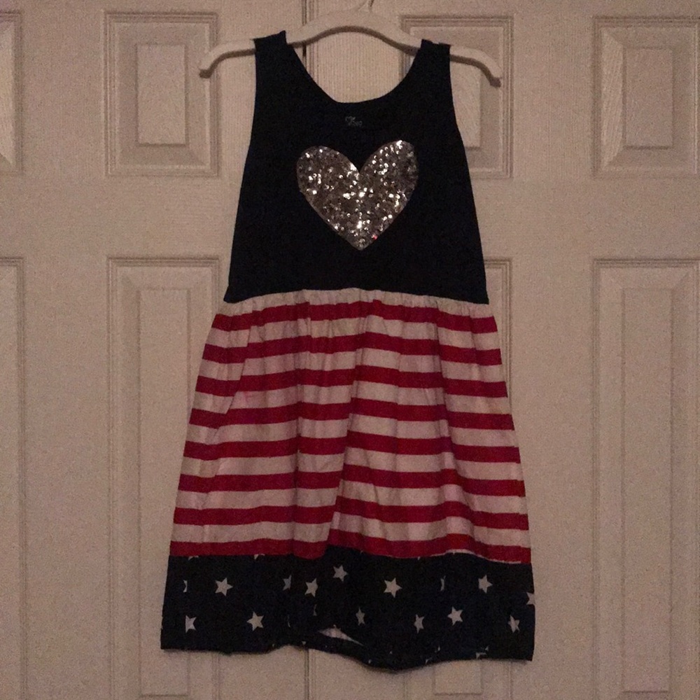 Red, white and blue summer dress!